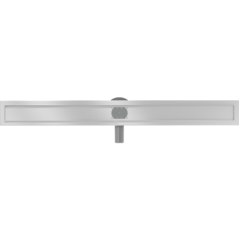Mexen Flat 360° Otočný korpus pre líniový odtok 80 cm, inox - 1040080