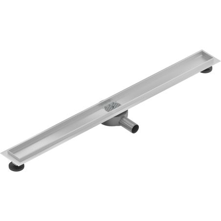 Mexen Flat 360° Otočný korpus pre líniový odtok 80 cm, inox - 1040080