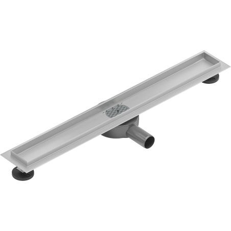 Mexen Flat 360° rotačný telový odtok 60 cm, inox - 1040060