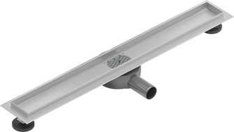 Mexen Flat 360 teleso odtokového sprchového žľabu s otočným sifónom 60 cm, chrómová - 1040060