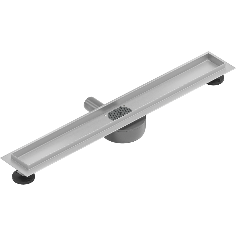 Mexen Flat 360° rotujúce teleso pre lineárny odtok 60 cm, inox - 1040060