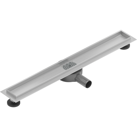 Mexen Flat 360° otáčavé teleso pre líniový odtok 50 cm, inox - 1040050