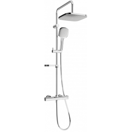 Mexen KX33 nadomový sprchový set s dažďovou sprchou a termostatickou batériou, chróm - 771503391-00