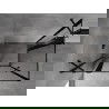 Mexen Mist Duo výklopná sprchová kabína 75 x 70 cm, čierny rám, čierna - 8A4-075L-070P-70-70