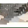 Mexen Omega sprchový kút 3-stenný, posuvný 130 x 100 cm, priehľadný, chróm + vanička Flat - 825-130-100-01-00-3s-4010