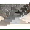 Mexen Omega sprchový kút 3-stenný, posuvný 130 x 100 cm, priehľadný, chróm + vanička Flat - 825-130-100-01-00-3s-4010