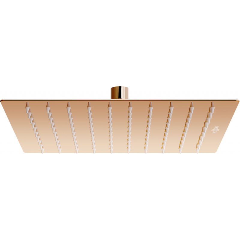 Mexen Slim sprcha 25 x 25 cm, ružové zlato - 79125-60