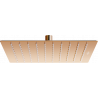 Mexen Slim dažďová sprcha 25 x 25 cm, ružové zlato - 79125-60
