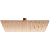 Mexen Slim sprcha 25 x 25 cm, ružové zlato - 79125-60