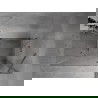 Mexen Mist-H Duo sprchový kút výkyvný 75 x 95 cm, transparentný, chróm - 8A5-075L-095P-01-00