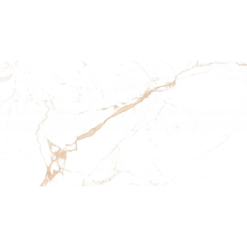 Mexen Noor Satnario Vzorka glazovaného rektifikovaného gresu zlato, dlaždica podlahovo-stenná 120 x 60 cm, lesk - TL105-01-S