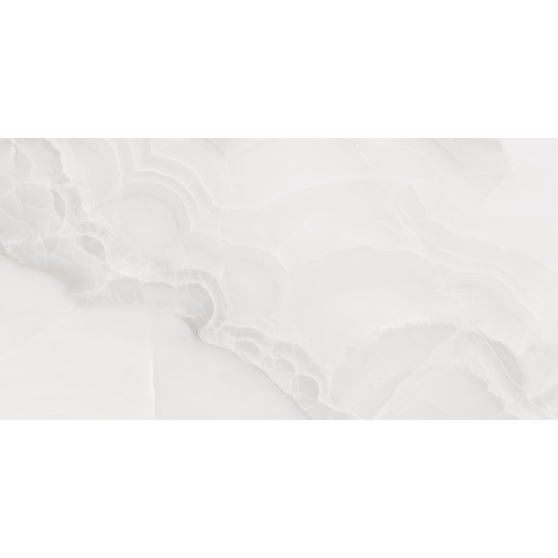 Mexen Onyx Silver vzorka glazovaného rektifikovaného gresu G1, dlaždica podlahová a stenová 120 x 60 cm, lesk - TL106-02-S