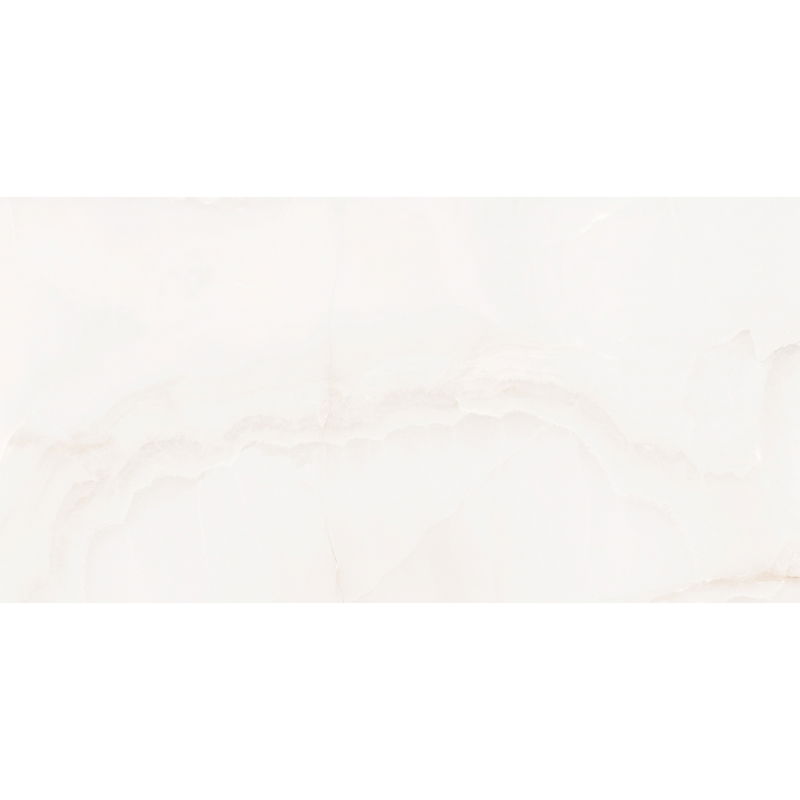 Mexen Onyx Biela vzorka glazovaného gresu rekt. G1, podlahovo-stenová dlaždica, lesk - TL106-01-S