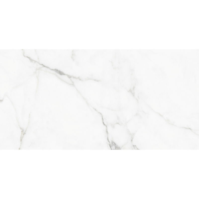 Mexen Lac Šedá vzorka glazovanej rektifikovanej gresovej dlaždice G1, podlahová-stenová dlaždica 120 x 60 cm, lesk - TL107-01-S