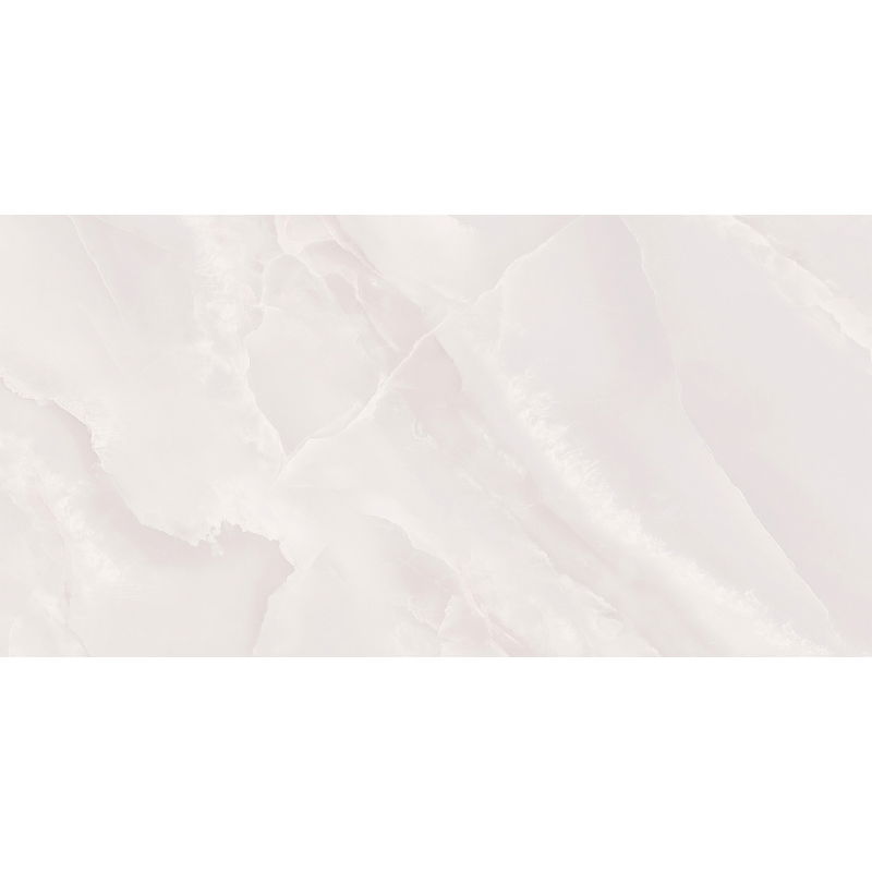 Mexen Polano Biela vzorka glazovaného rektifikovaného gresu G1, podlahová-obkladová dlaždica 120 x 60 cm, lesk - TL108-04-S