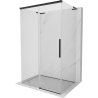 Mexen Rox-3S L sprchová kabína 3-stranná posuvná 95 x 90 cm, transparentná, čierna - 8C2L-095-090-70-00-3S