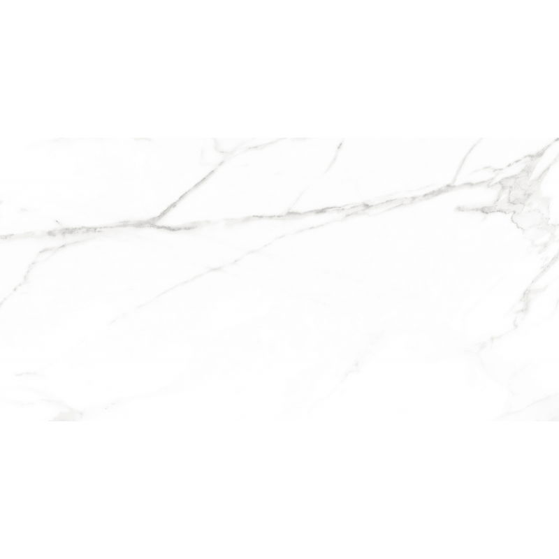 Mexen Agata Sivá vzorka glazovaného rektifikovaného gresu G1, podlahovo-stenová dlaždica 120 x 60 cm, lesk - TL144-01-S