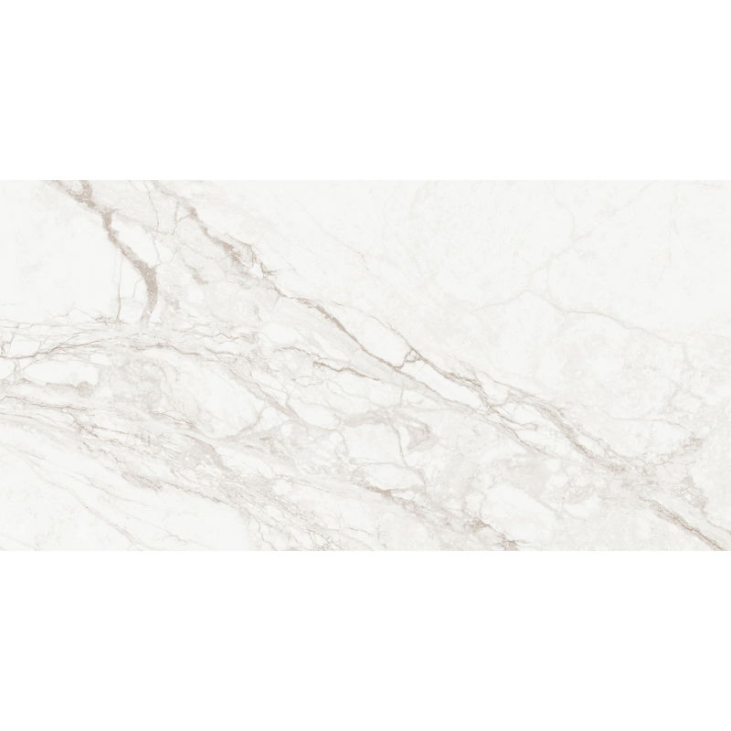 Mexen Rayas Vzorka strieborného glazovaného rektifikovaného gresu G1, podlahová a stenová dlaždica, lesk - TL147-01-S