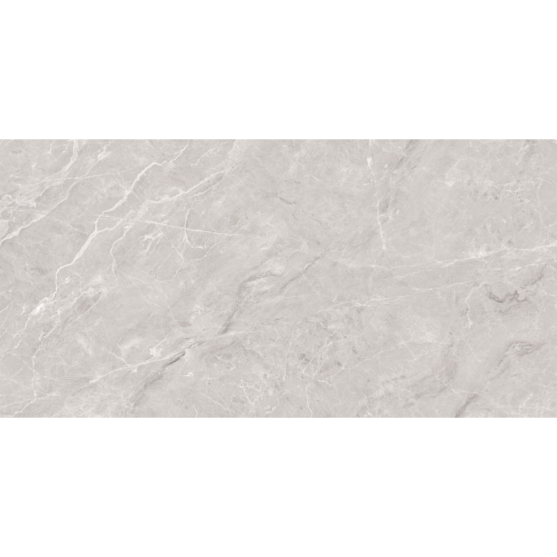 Mexen Versace Sivá vzorka glazovaného rektifikovaného gresu G1, podlahovo-stenová dlaždica 120 x 60 cm, lesk - TL168-02-S