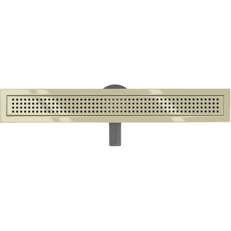 Mexen Flat 360° M08 otočný lineárny odtok 60 cm, zlatý - 1525060-40