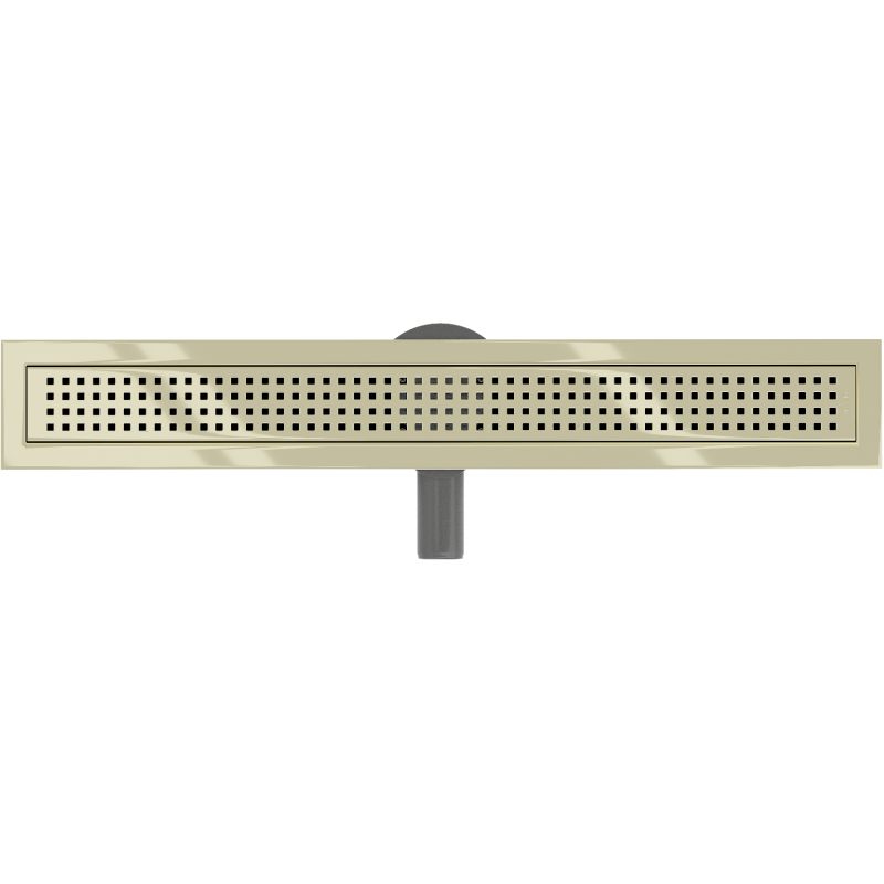 Mexen Flat 360° M08 otočný lineárny odtok 70 cm, zlatý - 1525070-40