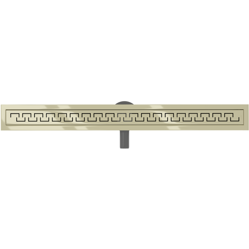Mexen Flat 360° M15 otočný lineárny odtok 90 cm, zlatý - 1524090-40