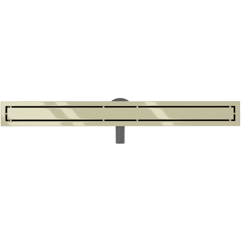 Mexen Flat 360° M13 odtokový žľab otočný 2v1 90 cm, zlatý - 1510090-40