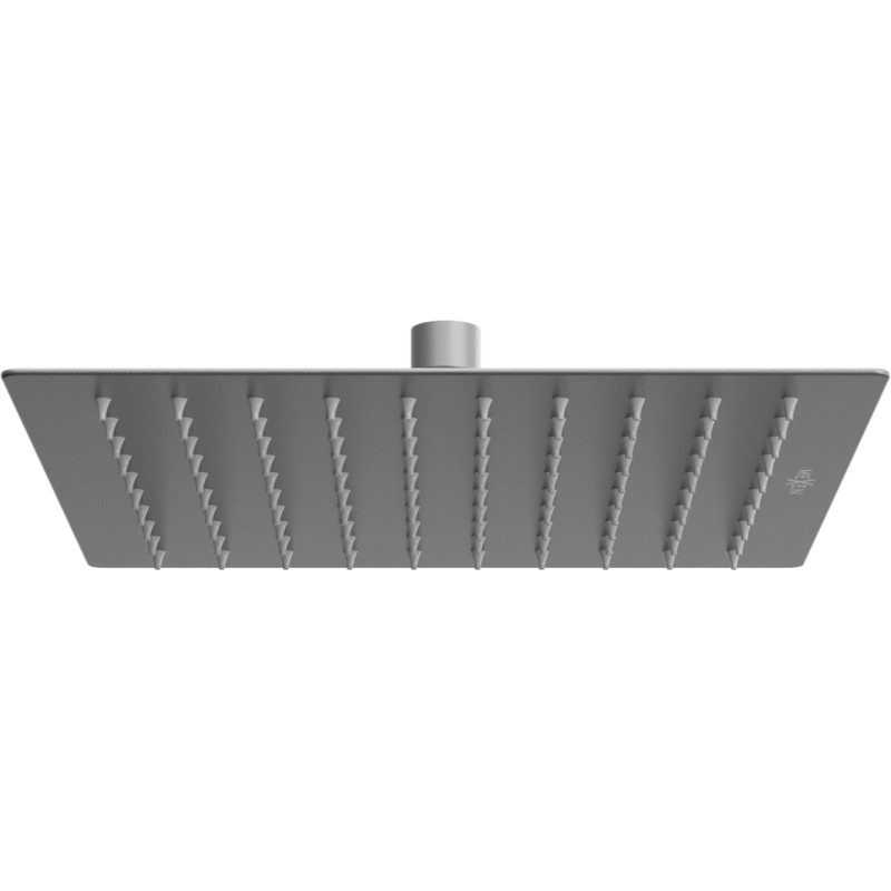 Mexen Slim sprchová hlavica 25 x 25 cm, brúsená gun gray - 79125-66