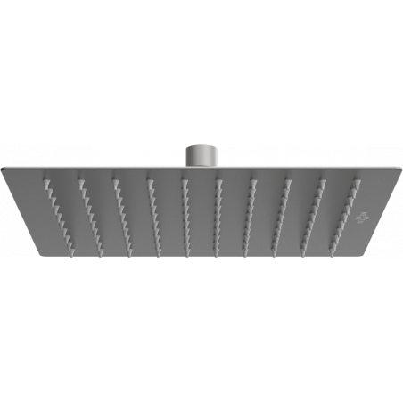 Mexen Slim sprchová hlavica 25 x 25 cm, brúsená gun gray - 79125-66