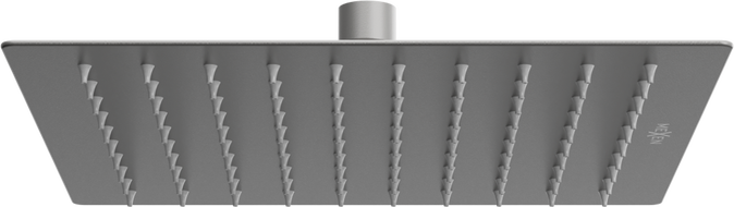 Mexen Slim sprchová hlavica 25 x 25 cm, brúsená gun gray - 79125-66