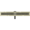 Mexen Flat 360° M33 rotačný lineárny odtok 60 cm, zlatý - 1533060-40