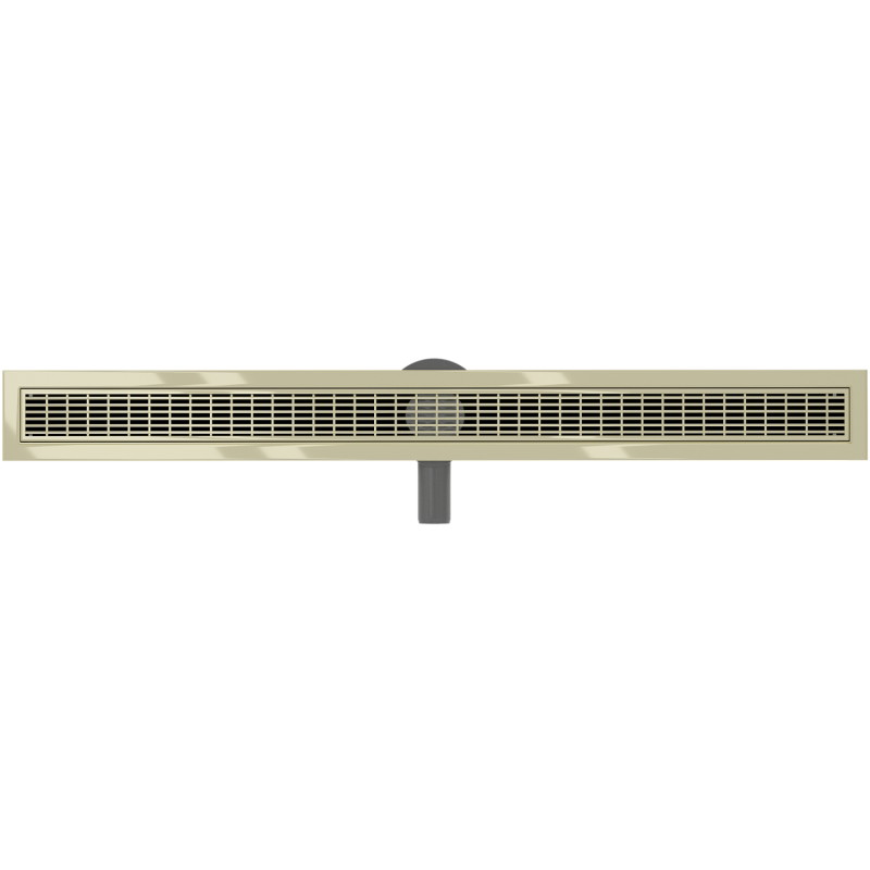 Mexen Flat 360° M33 lineárny otočný odtok 80 cm, zlatý - 1533080-40
