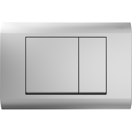 Mexen Fenix 01 splachovacie tlačidlo, matný chróm - 600102