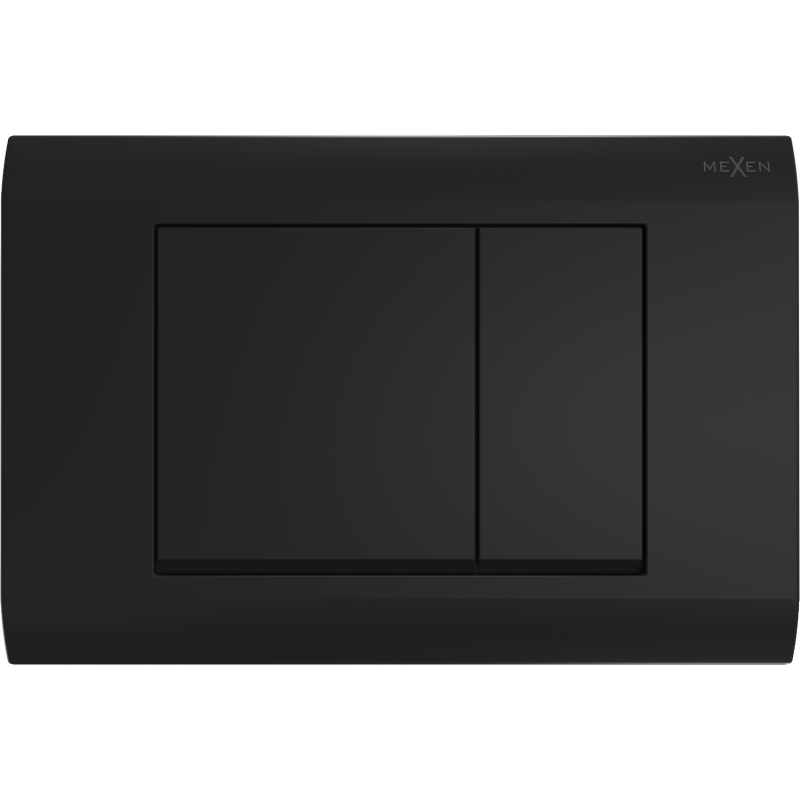 Mexen Fenix 01 splachovacie tlačidlo, čierna matná - 600103