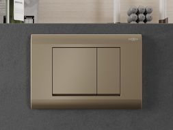 Mexen Fenix 01 splachovacie tlačidlo, zlaté šampanské - 600104