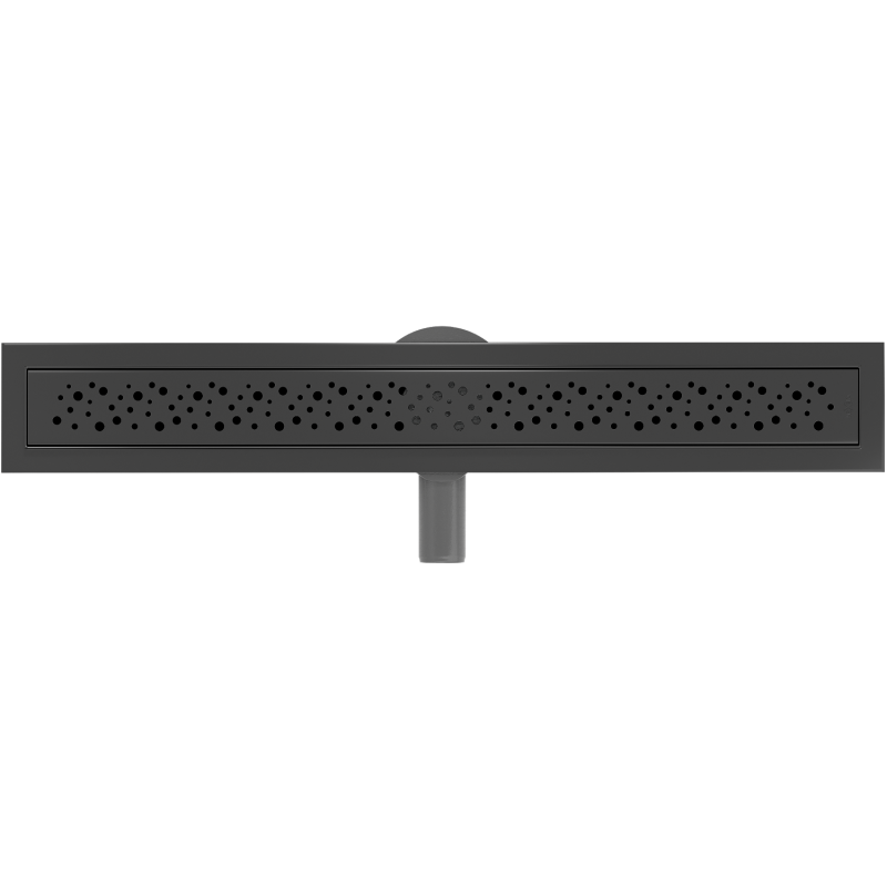 Mexen Flat 360° M12 lineárny otočný odtok 70 cm, čierny - 1721070-40