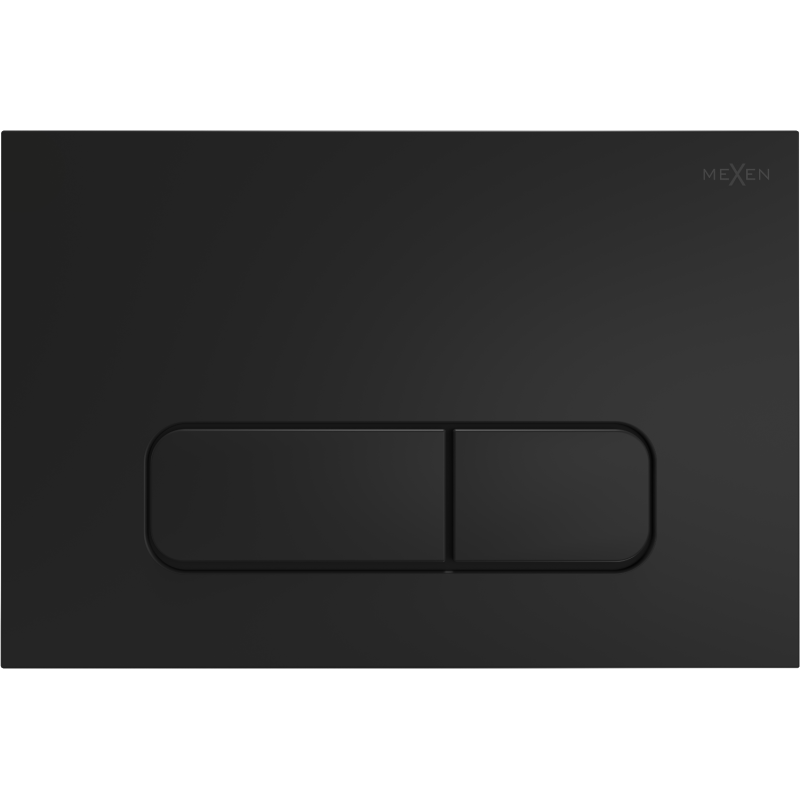 Mexen Fenix 02 splachovací tlačidlo, čierny matný - 600203