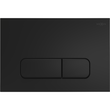 Mexen Fenix 02 splachovací tlačidlo, čierny matný - 600203