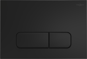 Mexen Fenix 02 splachovací tlačidlo, čierny matný - 600203