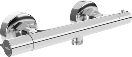 Mexen Slim termostatická sprchová batéria, chróm - 77105-00