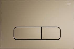 Mexen Fenix 02 splachovací tlačidlo, zlatý šampanský - 600204