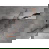 Mexen Mist-H L Duo sprchový kút výkyvný 120 x 120 cm, transparentný, brúsená meď - 8A5L-120L-120P-65-00
