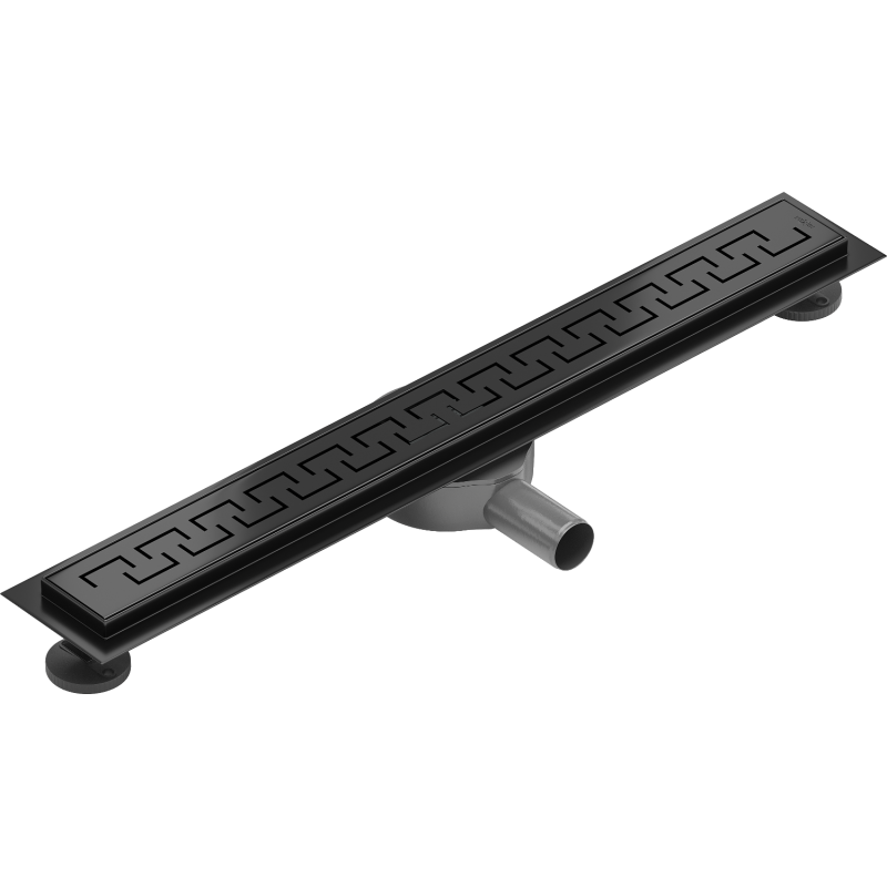 Mexen Flat 360° M15 líniový odtok otočný 50 cm, čierny - 1724050-40