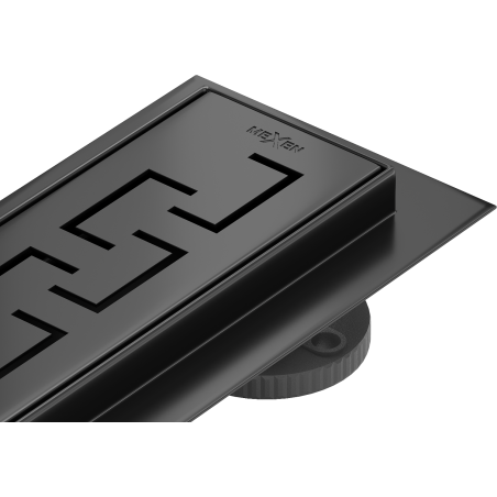 Mexen Flat 360° M15 otočný líniový odtok 80 cm, čierny - 1724080-40