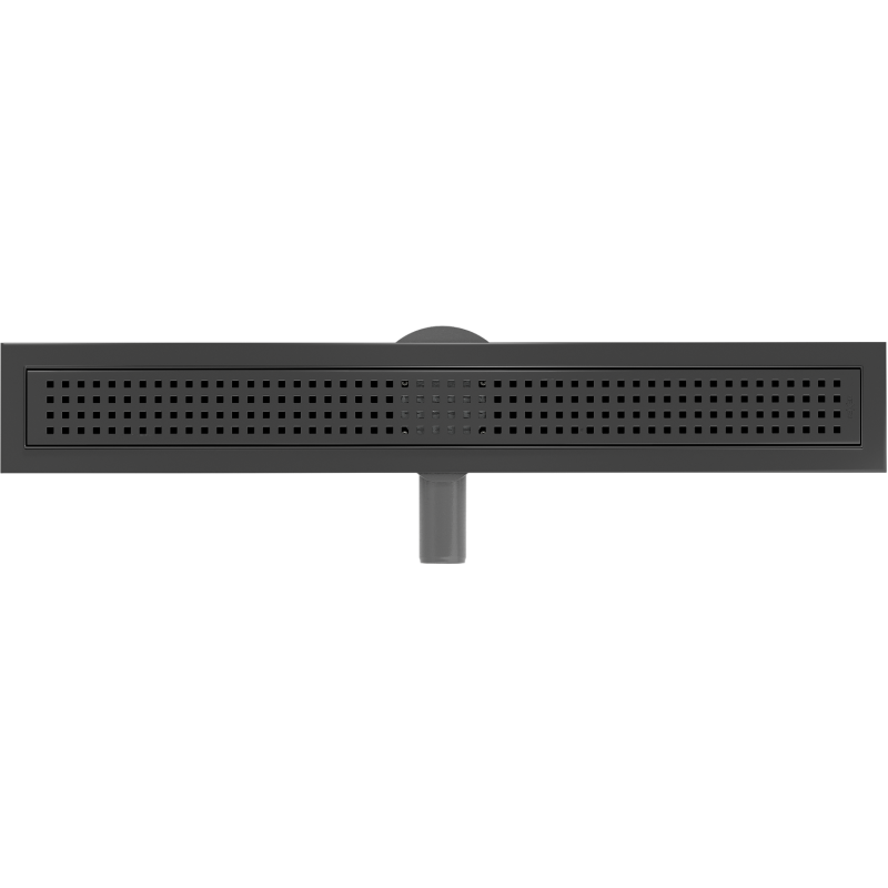 Mexen Flat 360° M08 otočný lineárny odtok 70 cm, čierny - 1725070-40