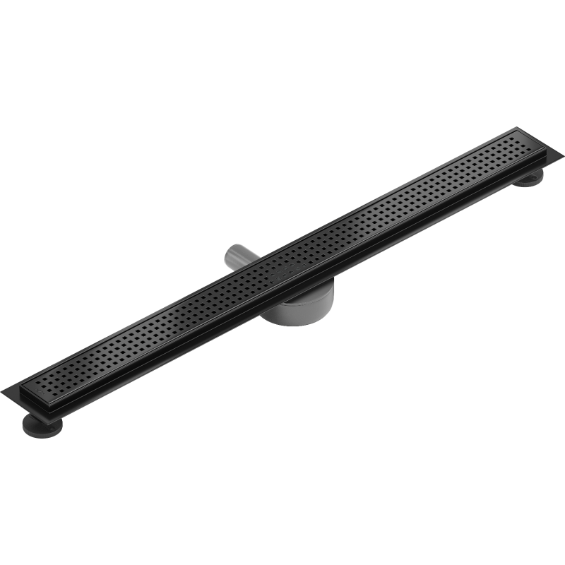 Mexen Flat 360° M08 otočný lineárny odtok 90 cm, čierny - 1725090-40