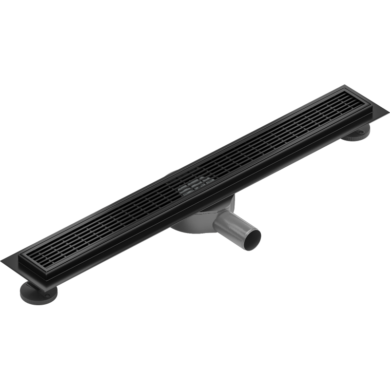 Mexen Flat 360° M33 lineárny otočný odtok 50 cm, čierny - 1733050-40