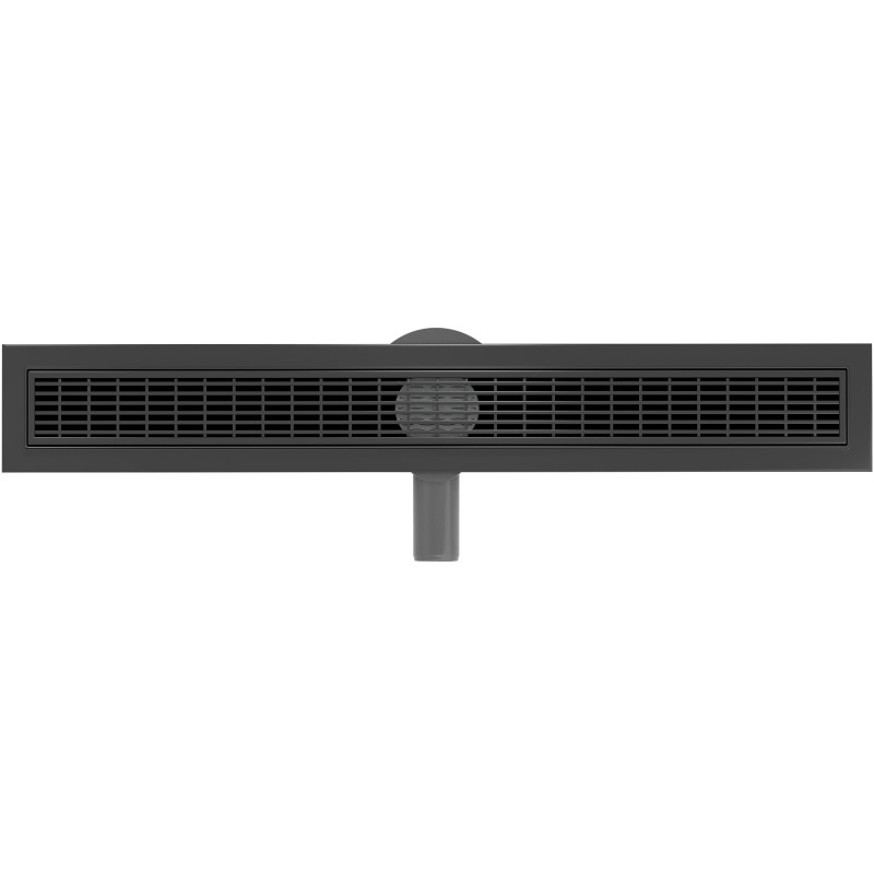 Mexen Flat 360° M33 otočný lineárny odtok 70 cm, čierny - 1733070-40