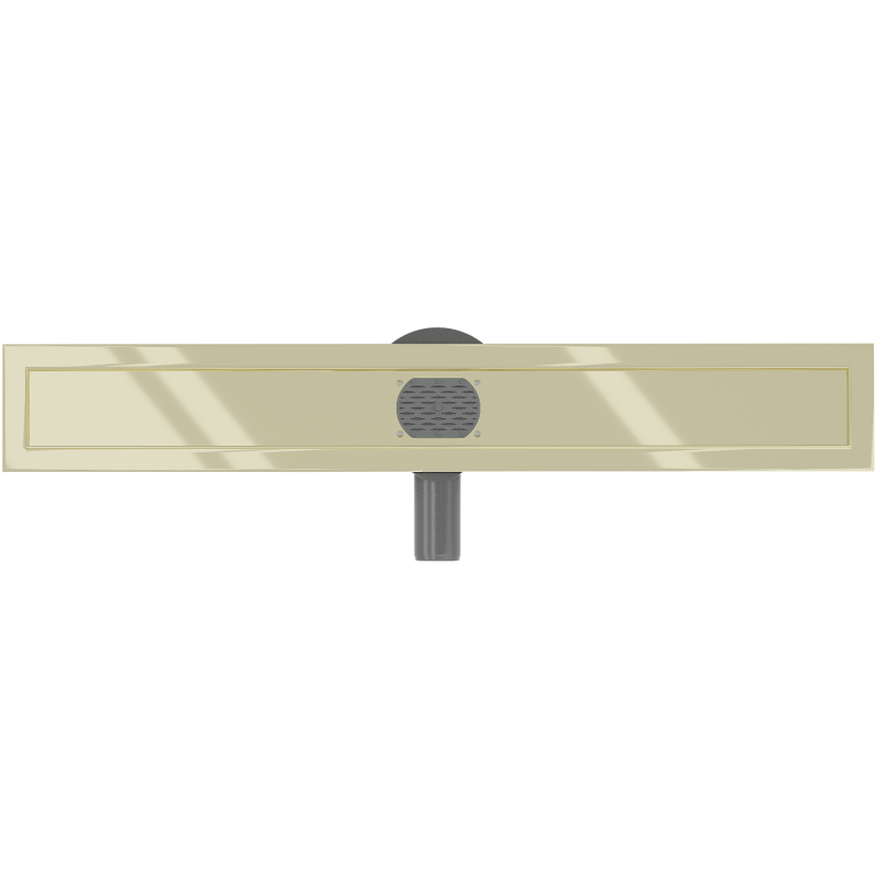 Mexen Flat 360° telo pre otočný lineárny odtok 60 cm, zlatý - 1540060