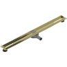 Mexen Flat 360° korpus do odtoku lineárne otočný 90 cm, zlatý - 1540090